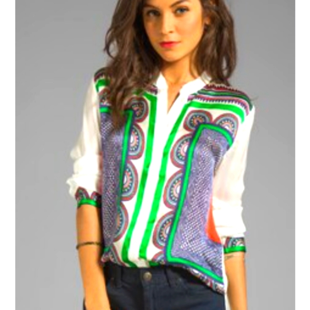 Silk blouse by Line Dot